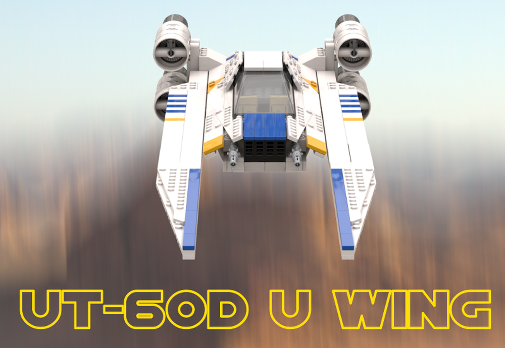 LEGO MOC UT-60D U Wing (Cassian Andor) by Shturmovik | Rebrickable ...