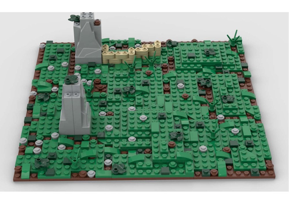 LEGO MOC-218423 Rocks Battle Plate by RMC1138 | Rebrickable - Build ...