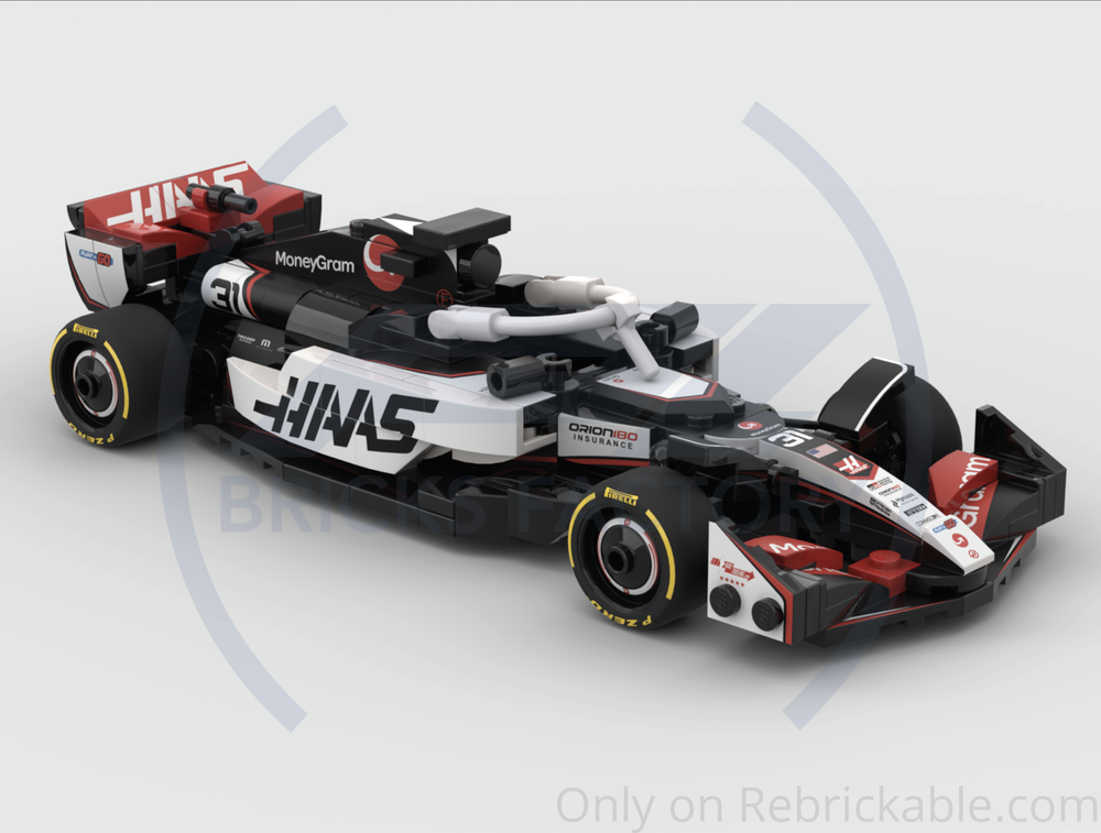 LEGO MOC-218465 F1 Haas VF-25 by Pit Lane Bricks Factory