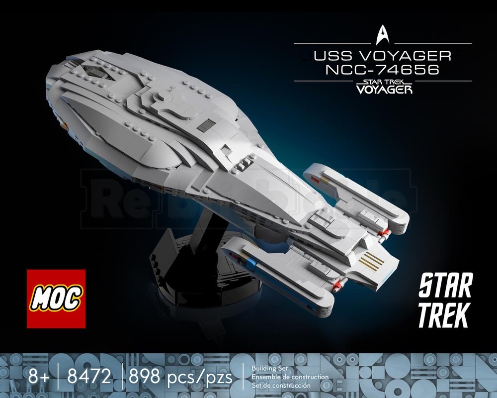 USS Voyager (NCC-74656) Midi Scale