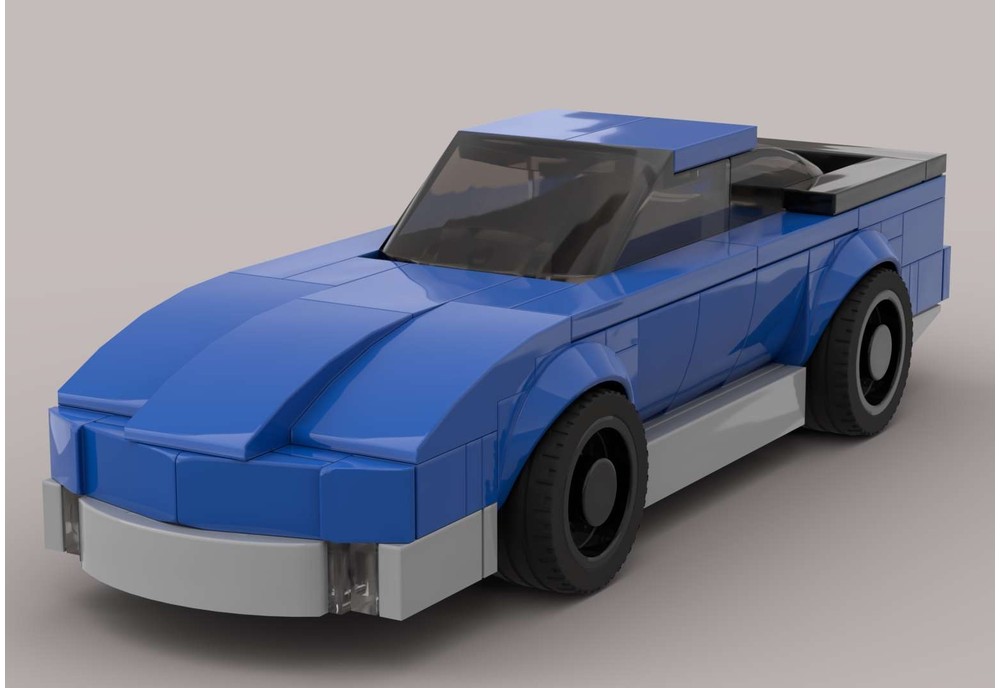 LEGO MOC-218502 80s Trans Am by Autobricknology | Rebrickable - Build ...