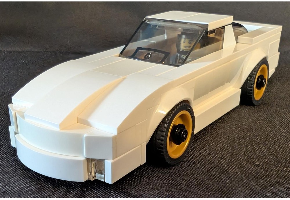 LEGO MOC-218502 80s Trans Am by Autobricknology | Rebrickable - Build ...