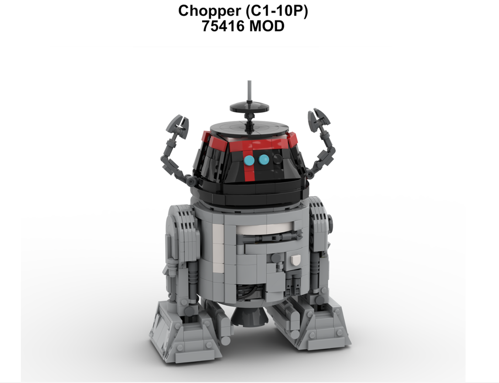 LEGO MOC Chopper C1-10P 75416 MOD - Imperial Disguise Version by ...