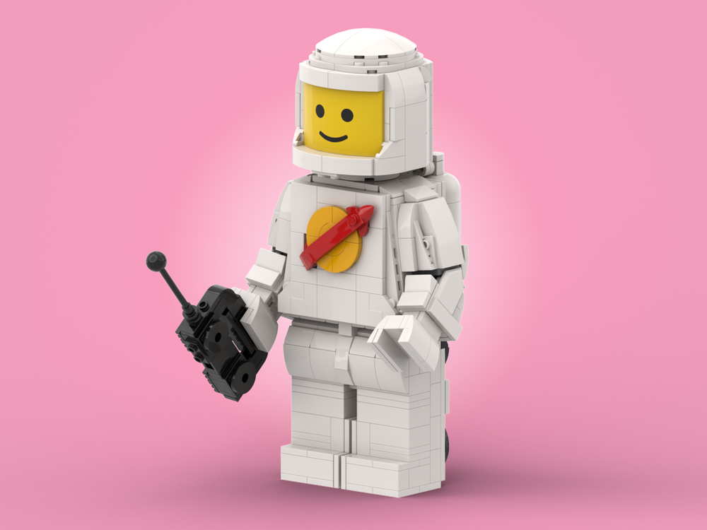 LEGO MOC-218553 Spaceman (Up scaled minifigure) by abracada_brick ...