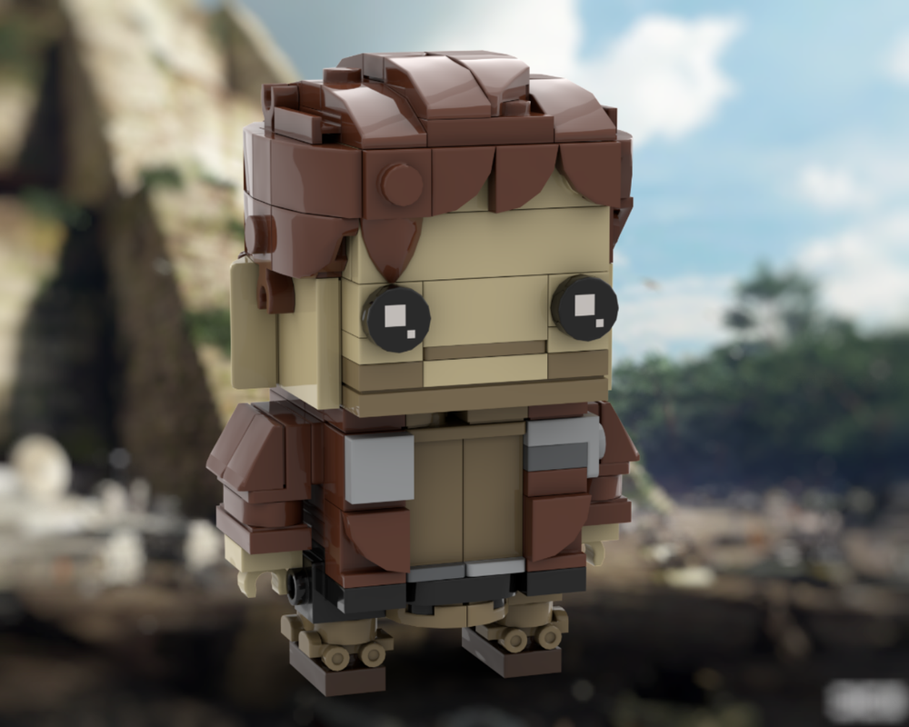 LEGO MOC Cassian Andor Brickheadz by Ant0noo | Rebrickable - Build with ...