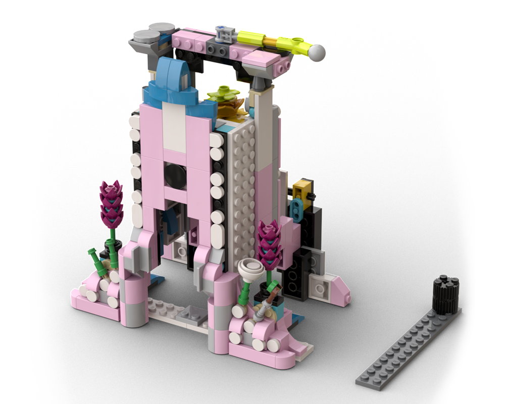 LEGO MOC-218596 31169-Fireplace Travel via Floo Powder(Altenate) by ...