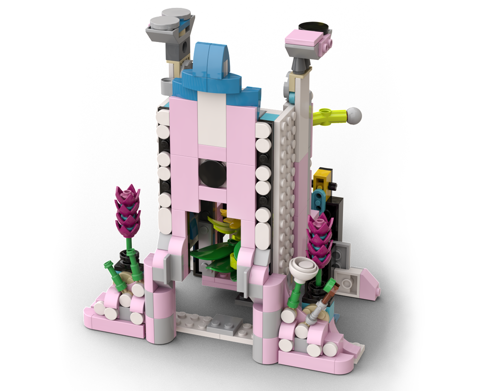 LEGO MOC-218596 31169-Fireplace Travel via Floo Powder(Altenate) by ...