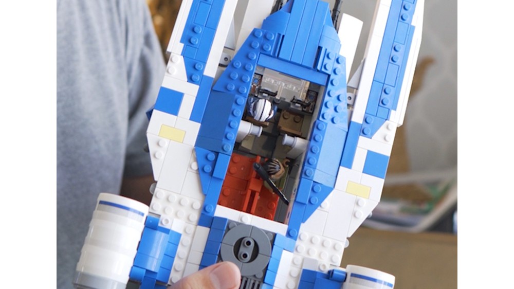LEGO MOC Andor's White U Wing (2.0 Update) by BaufmanBricks ...