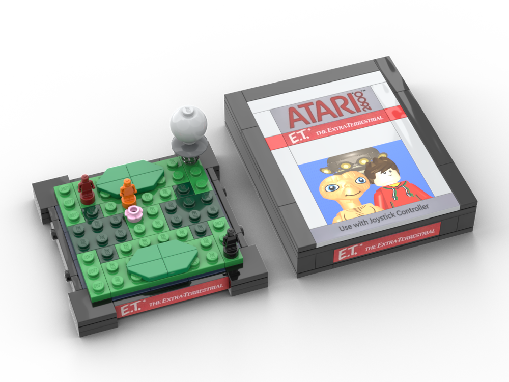 LEGO MOC-218722 E.T. for the Atari by utm1996 | Rebrickable - Build ...