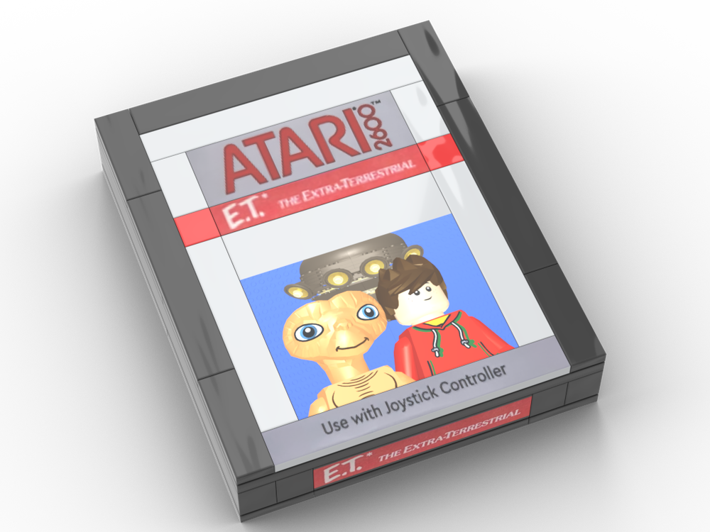 LEGO MOC-218722 E.T. for the Atari by utm1996 | Rebrickable - Build ...