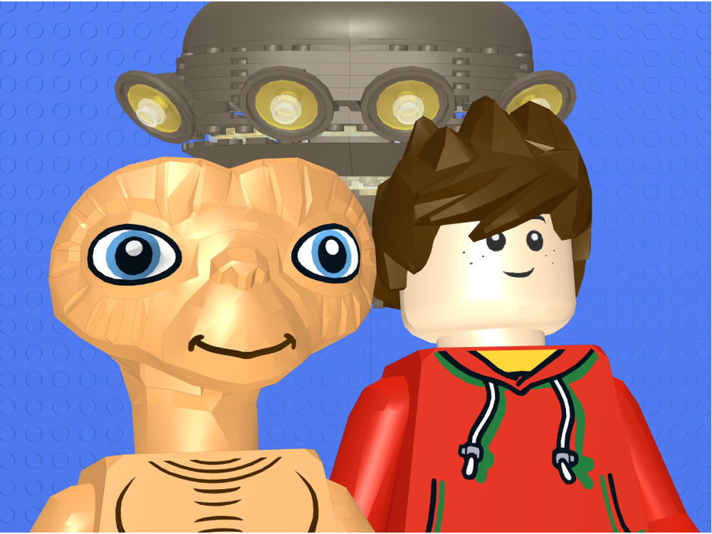 LEGO MOC-218722 E.T. for the Atari by utm1996 | Rebrickable - Build ...