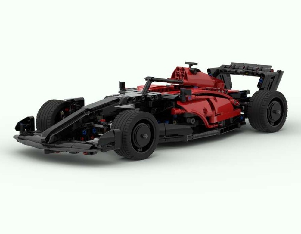 LEGO MOC-218735 F1 Car RC PoweredUp by MadHorax | Rebrickable - Build ...