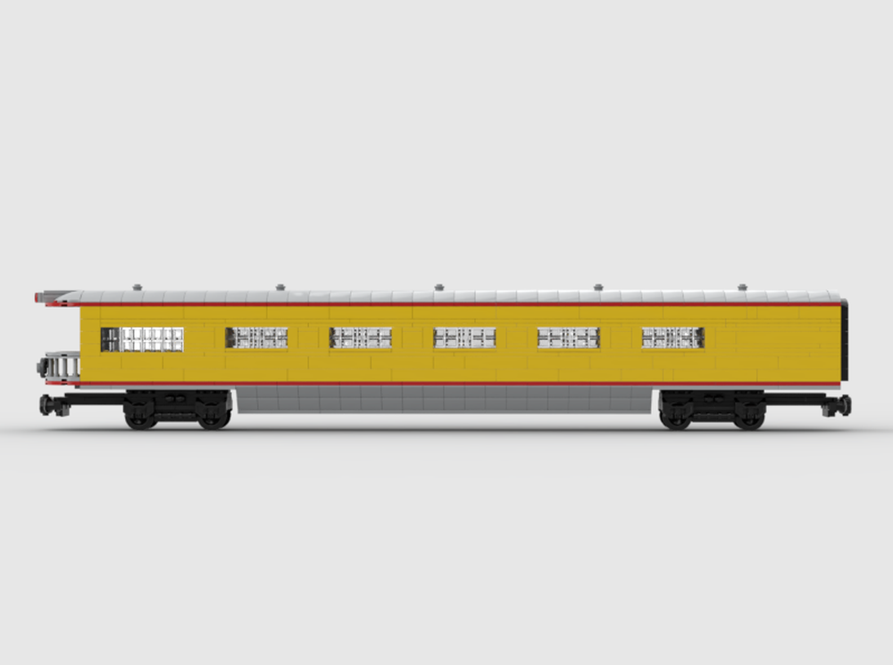 LEGO MOC-218739 Union Pacific rear passenger car by Bigboycupid918