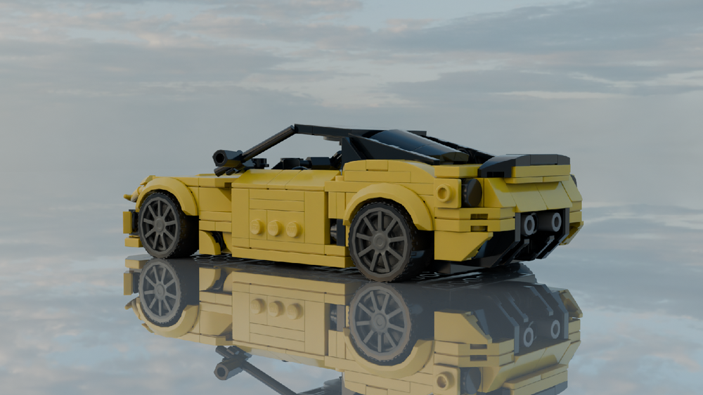 LEGO MOC Inspired by 599XX by Thecarmoccer | Rebrickable - Build