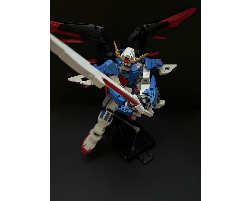 LEGO MOC-218773 1/60th Scale: Destiny Gundam Wings by DragonFruity2D ...