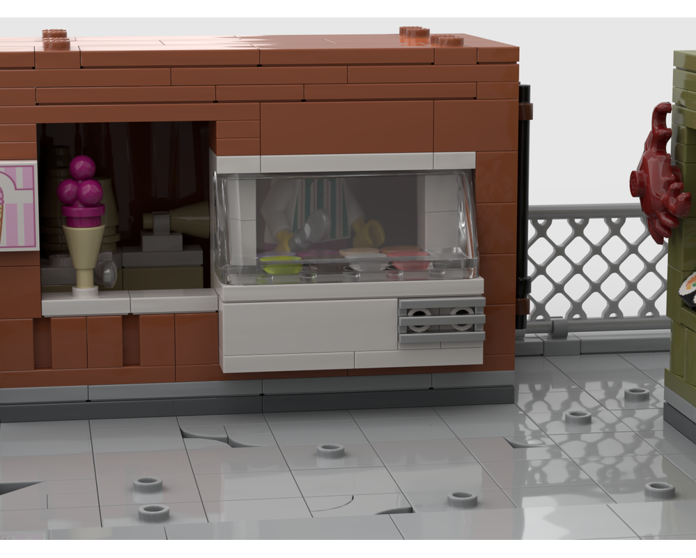 LEGO MOC-218796 Modular Food Market by brickmanspark | Rebrickable ...