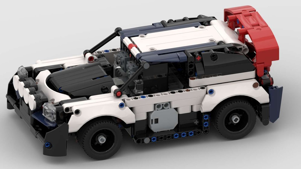 LEGO MOC AWD 42109 TG Rally Car by N1K0L4 | Rebrickable - Build