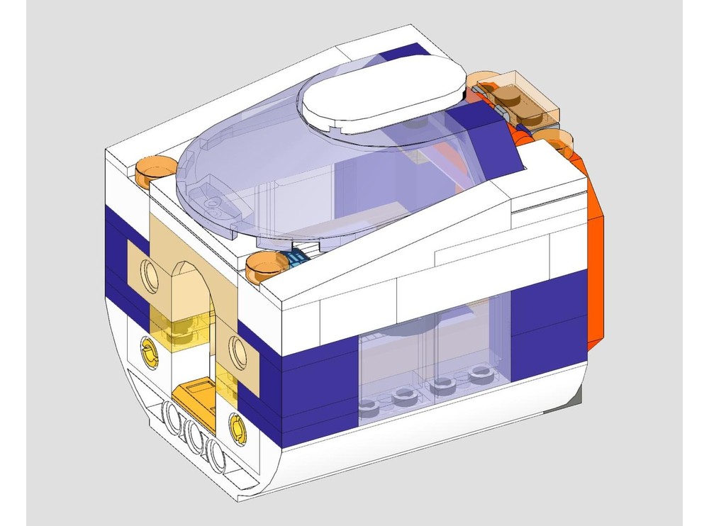 LEGO MOC 42602 Rocket Transport Module by crazy8ron | Rebrickable ...