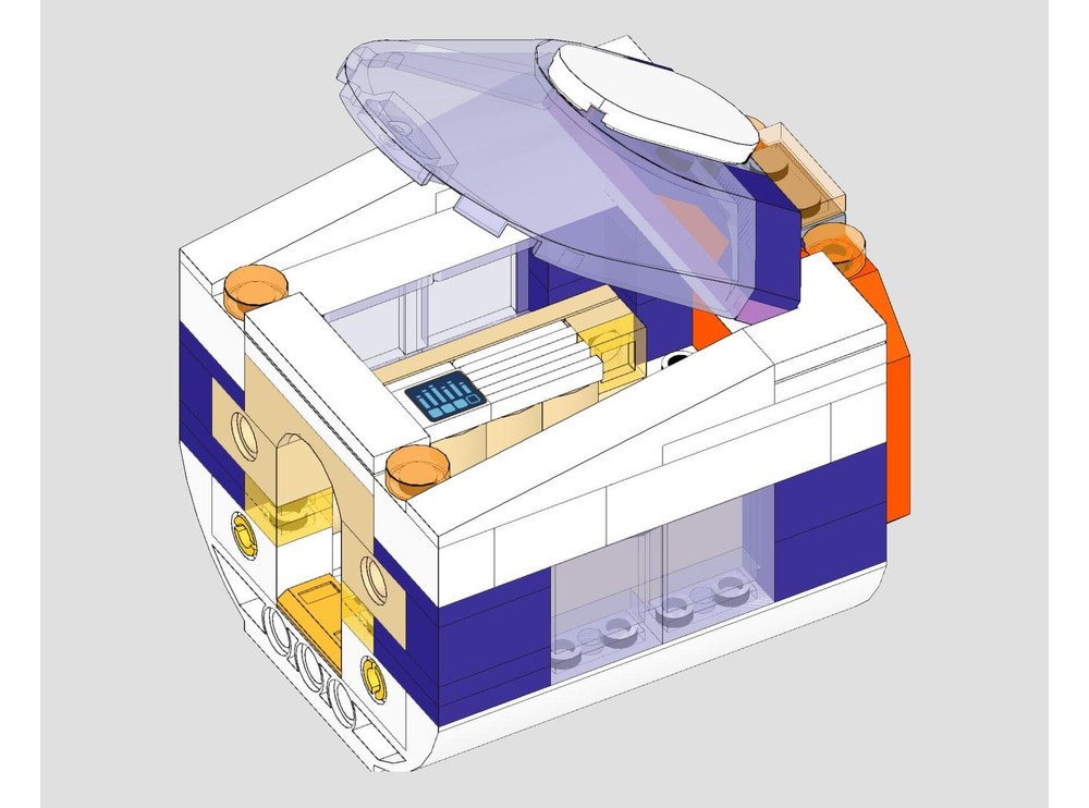 LEGO MOC 42602 Rocket Transport Module by crazy8ron | Rebrickable ...