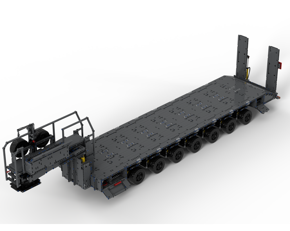 LEGO MOC-218981 Heavy load trailer by haldi7825 | Rebrickable - Build ...