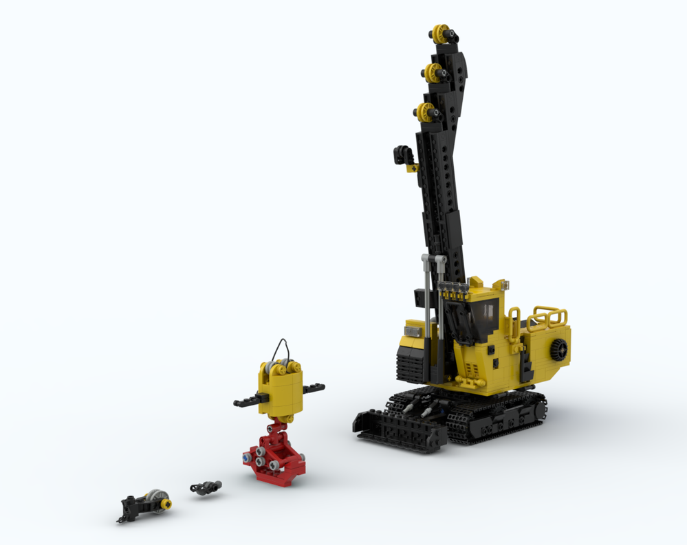 LEGO MOC-218988 TIGERCAT 180 YARDER by gerlingt | Rebrickable