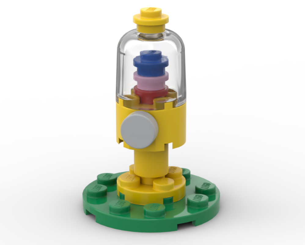 Yellow Gumball Machine