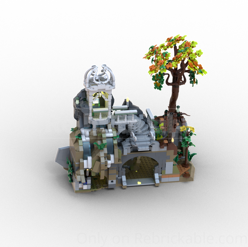LEGO MOC-219022 Rivendell - Segment 3, Addon 1 by Icarus_Brickdesign ...