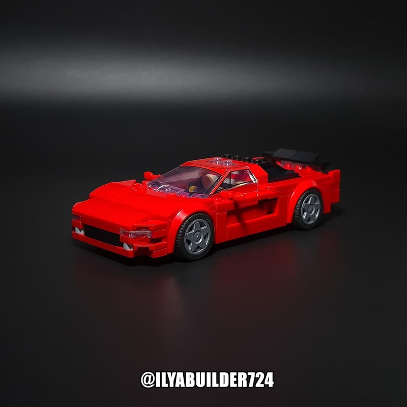 LEGO MOC 76934 Honda NSX by ilyabuilder724 | Rebrickable - Build