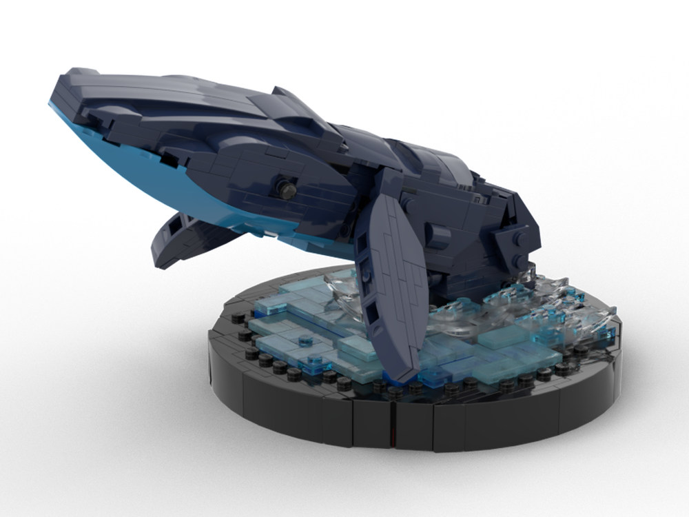LEGO MOC-219110 10331 Breaching Whale by Mmonk13 | Rebrickable