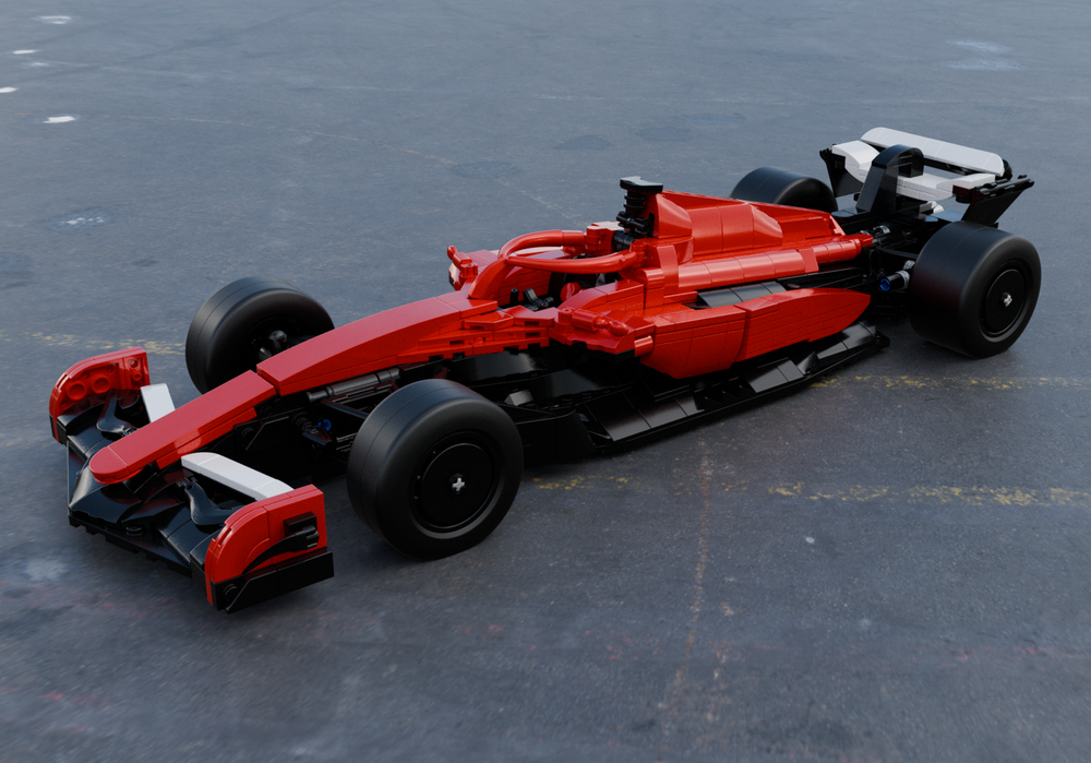 aページ　踏み台他3点 LEGO MOC-219144 Formula1 SF25 Icons by Gnat.bricks | Rebrickable