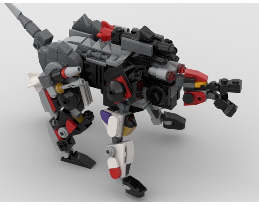 LEGO MOC Bumblebee Movie Ravage by Sey_Builds | Rebrickable - Build ...