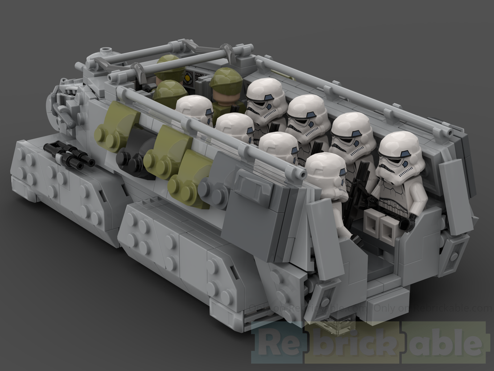 LEGO MOC-219304 SKZ-231 Troop Transport/ SKZ-231 Troop Transport/r ...