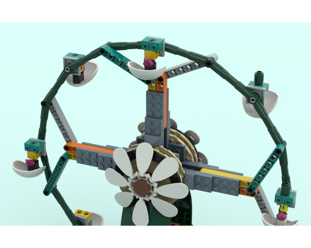 LEGO MOC-219313 Orchid ferris wheel - 10311 Orchid alternate by