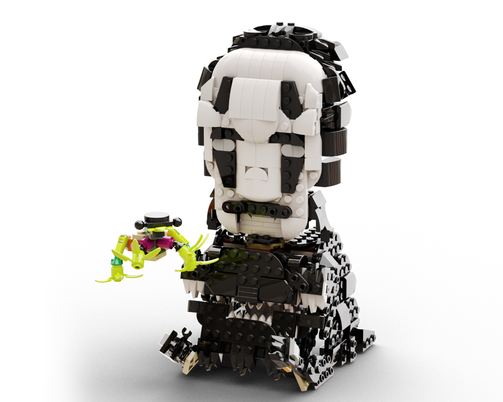 マスオページ LEGO MOC 31165-No-face eating the 1st frog(Alternate) by