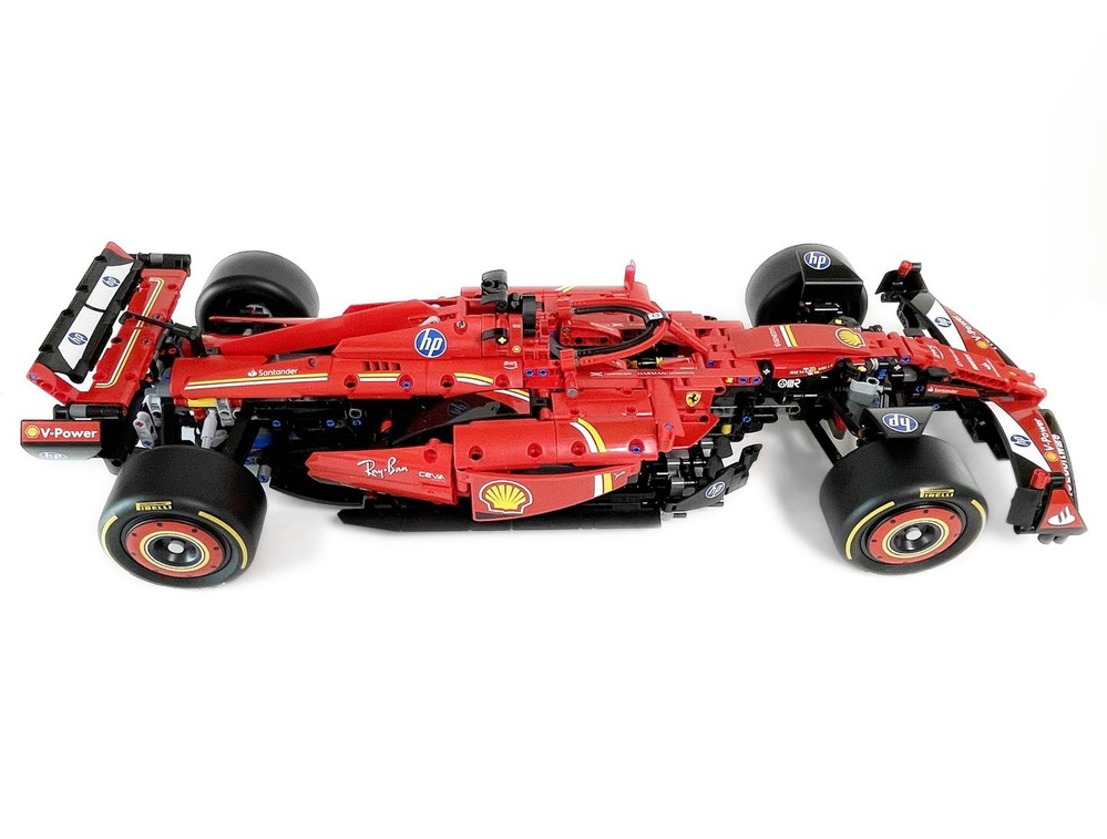 LEGO MOC-219396 42207 페라리 SF-24 F1 Car RC MOD for Powered Up & BuWizz ...