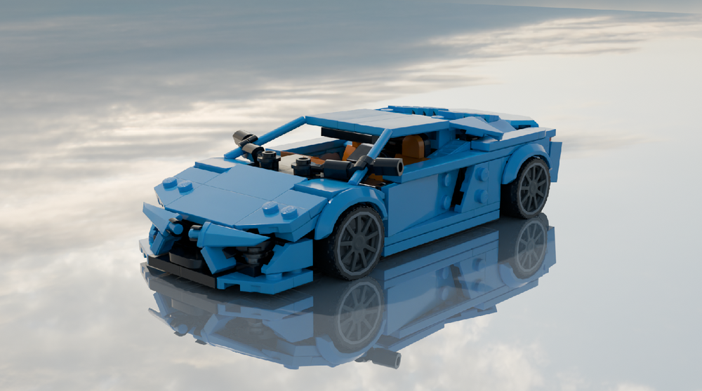 LEGO MOC-219444 Lamborghini Temerario by Thecarmoccer