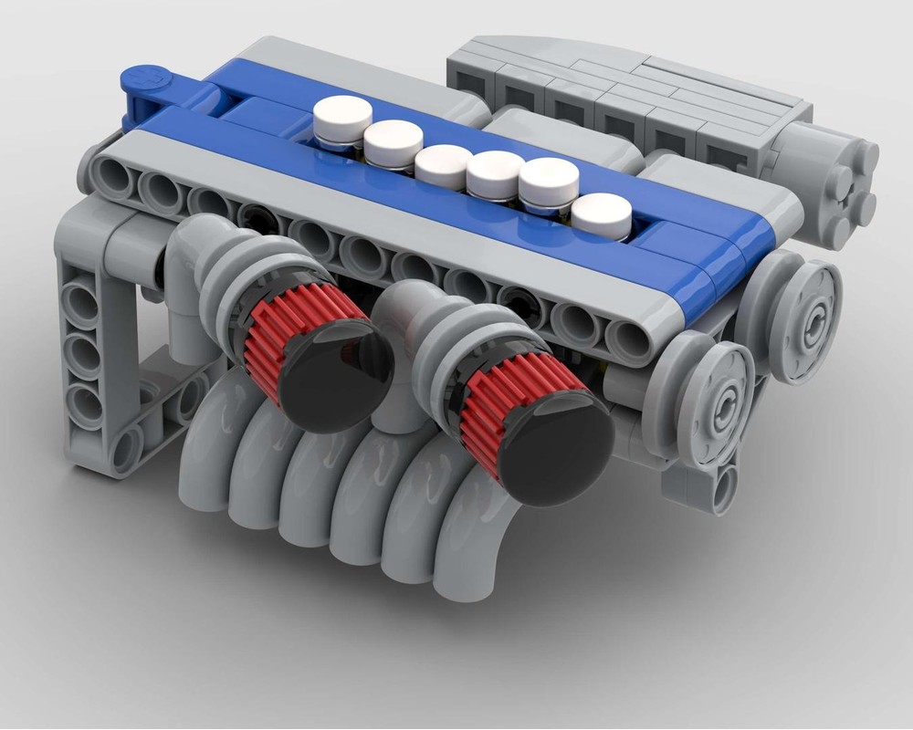 LEGO MOC-219458 2JZ engine by Daky124 | Rebrickable - Build with LEGO