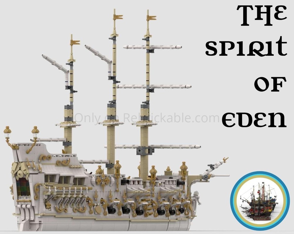 LEGO MOC-219465 The Spirit of Eden | Pirate Ship by The Pirate