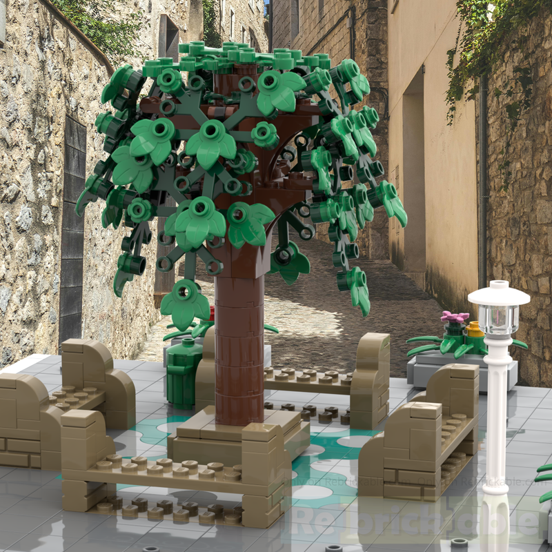 LEGO MOC-219501 Modular city square by LucSoleBricks | Rebrickable ...