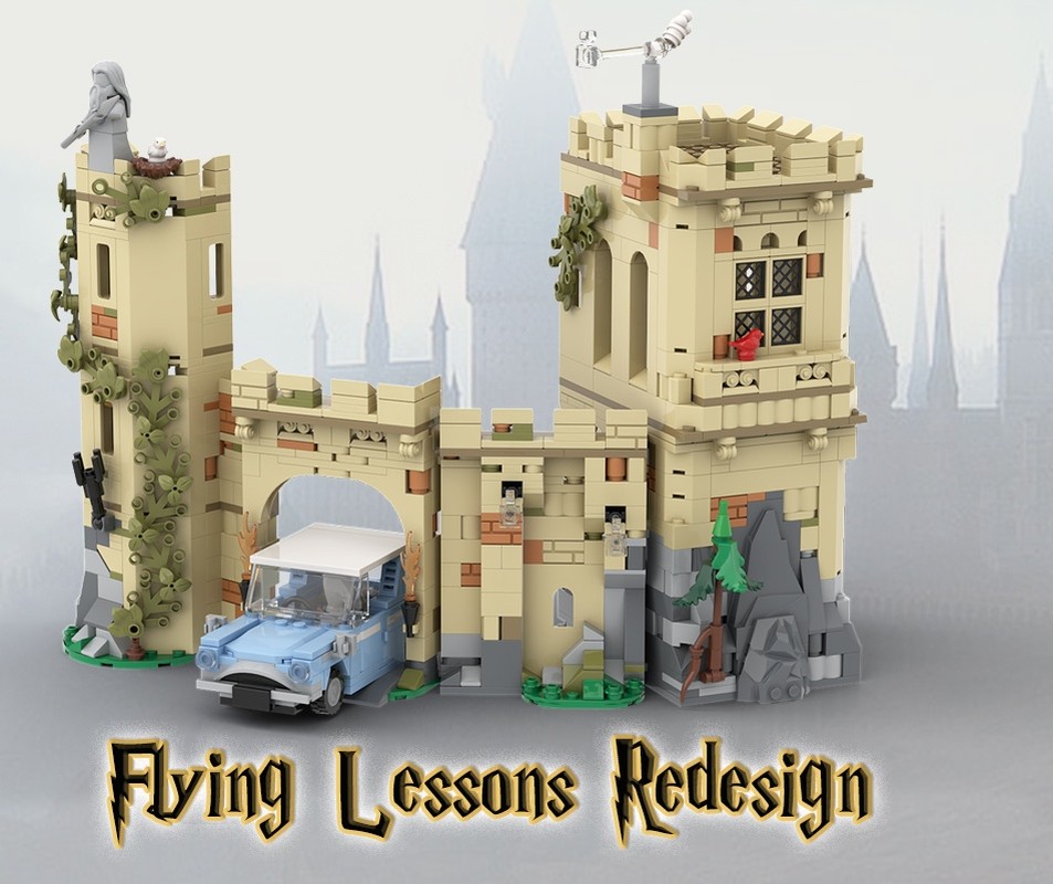 LEGO MOC Flying Lessons redesign by micmacpadwac | Rebrickable - Build ...