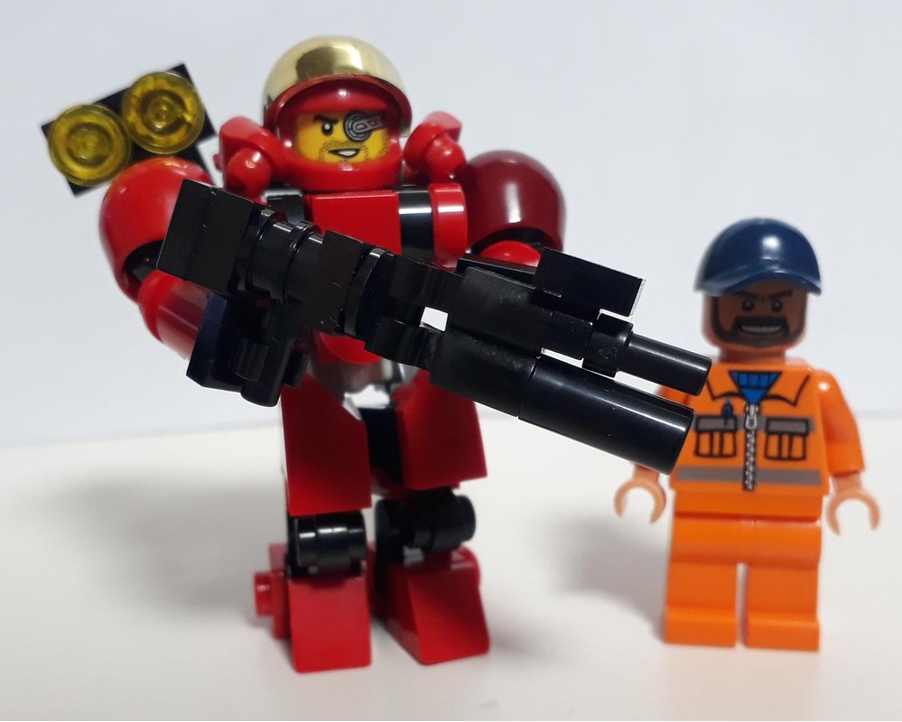LEGO MOC Starcraft Terran Marine by greenflamingo | Rebrickable - Build ...