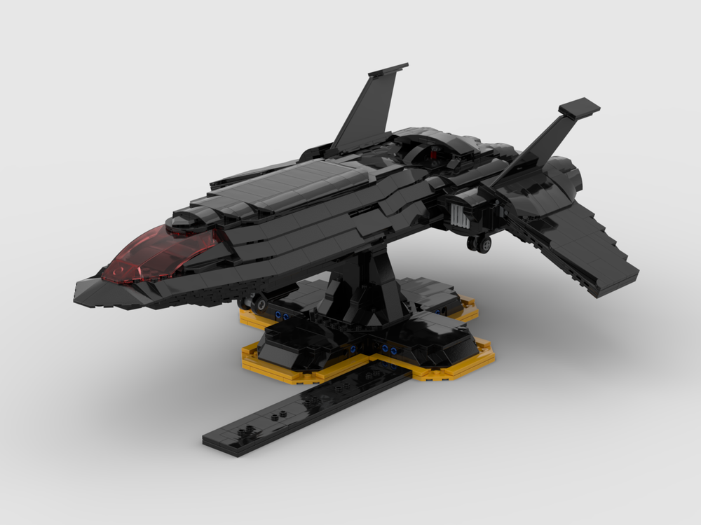 LEGO MOC MOC - X-JET / BLACKBIRD / X-MEN 97 MOC ( BLACK ) by