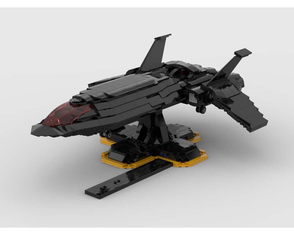 LEGO MOC MOC - X-JET / BLACKBIRD / X-MEN 97 MOC ( BLACK ) by DETAIL ...
