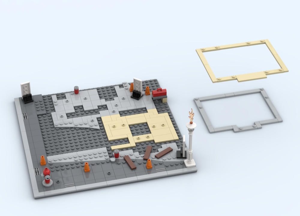 LEGO MOC-219588 Modular Base for MOC-218563 by Bausteinbörse ...