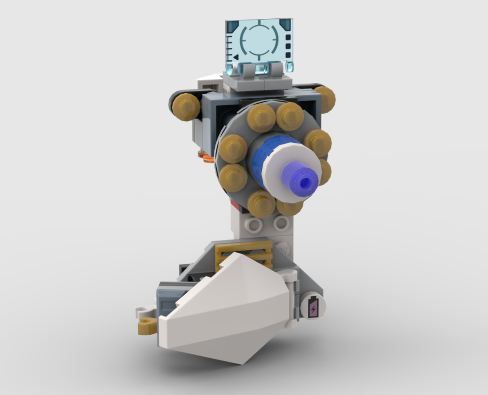 Turret add-on to Modular Galactic Spaceship
