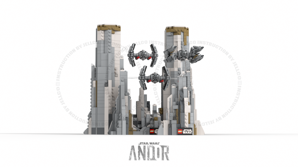 LEGO MOC Micro Diorama : ANDOR Season 2 Episode 1 : Chasing by jellco ...