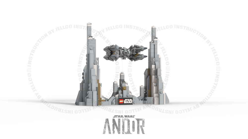 LEGO MOC Micro Diorama : ANDOR Season 2 Episode 1 : Chasing by jellco ...