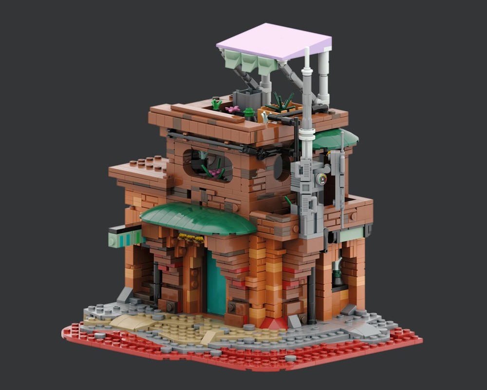 LEGO MOC Andor - Streets of Ferrix - Plant Shop by brick98989 ...