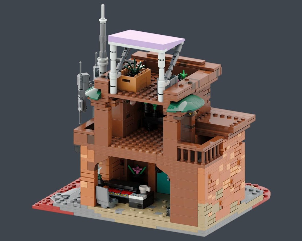 LEGO MOC Andor - Streets of Ferrix - Plant Shop by brick98989 ...