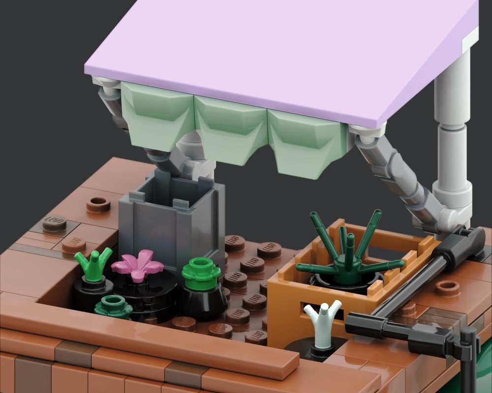 LEGO MOC Andor - Streets of Ferrix - Plant Shop by brick98989 ...